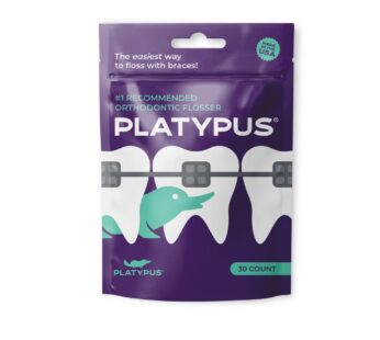 Platypus Orthodontic Flossers for Braces – Unique Structure Fits Under Arch Wire, Floss En