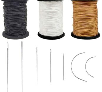 Topus Extra Strong Upholstery Repair Sewing Thread Kit and Heavy Duty Household Hand Needl