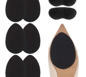 Dr. Foot Self-Adhesive Non-Skid Shoe Pads Anti Slip Shoe Grips for High Heels, Anti-Sheddi