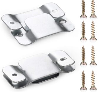 SONGTIY 4PCS Sectional Couch Connectors Furniture Connector, Premium Metal Sofa Interlocki