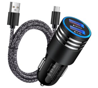 USB C Fast Car Charger for Samsung Galaxy S24 S23 S22 S21 FE S20 Ultra Z Flip 5 4/Z Fold 5