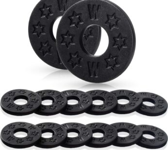 Blulu 12 Pieces Guitar Strap Locks Silicone Strap Locks Rubber Guitar Strap Blocks Guitar