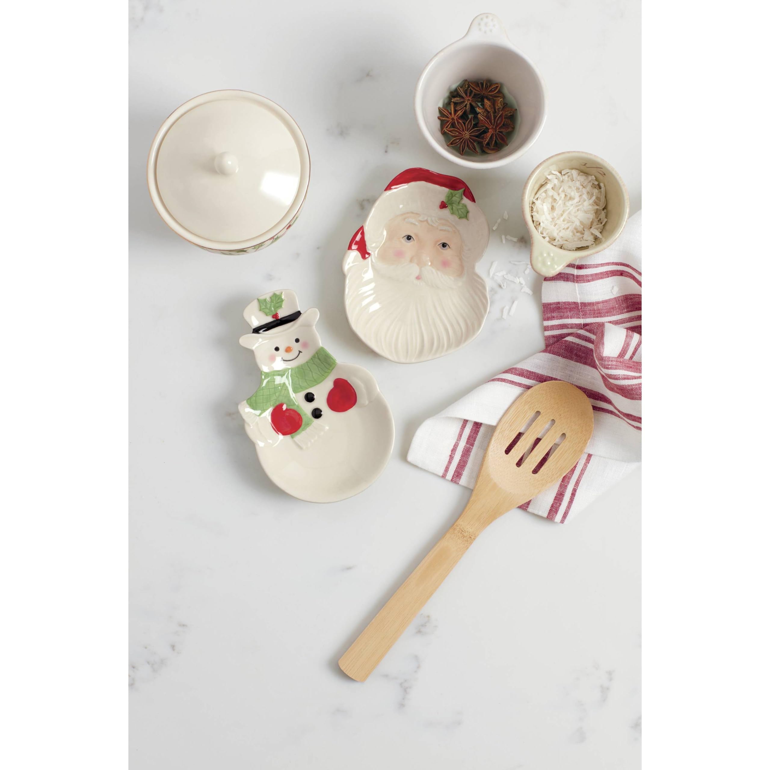 Lenox 882206 Holiday Snowman Spoon Rest - Image 3