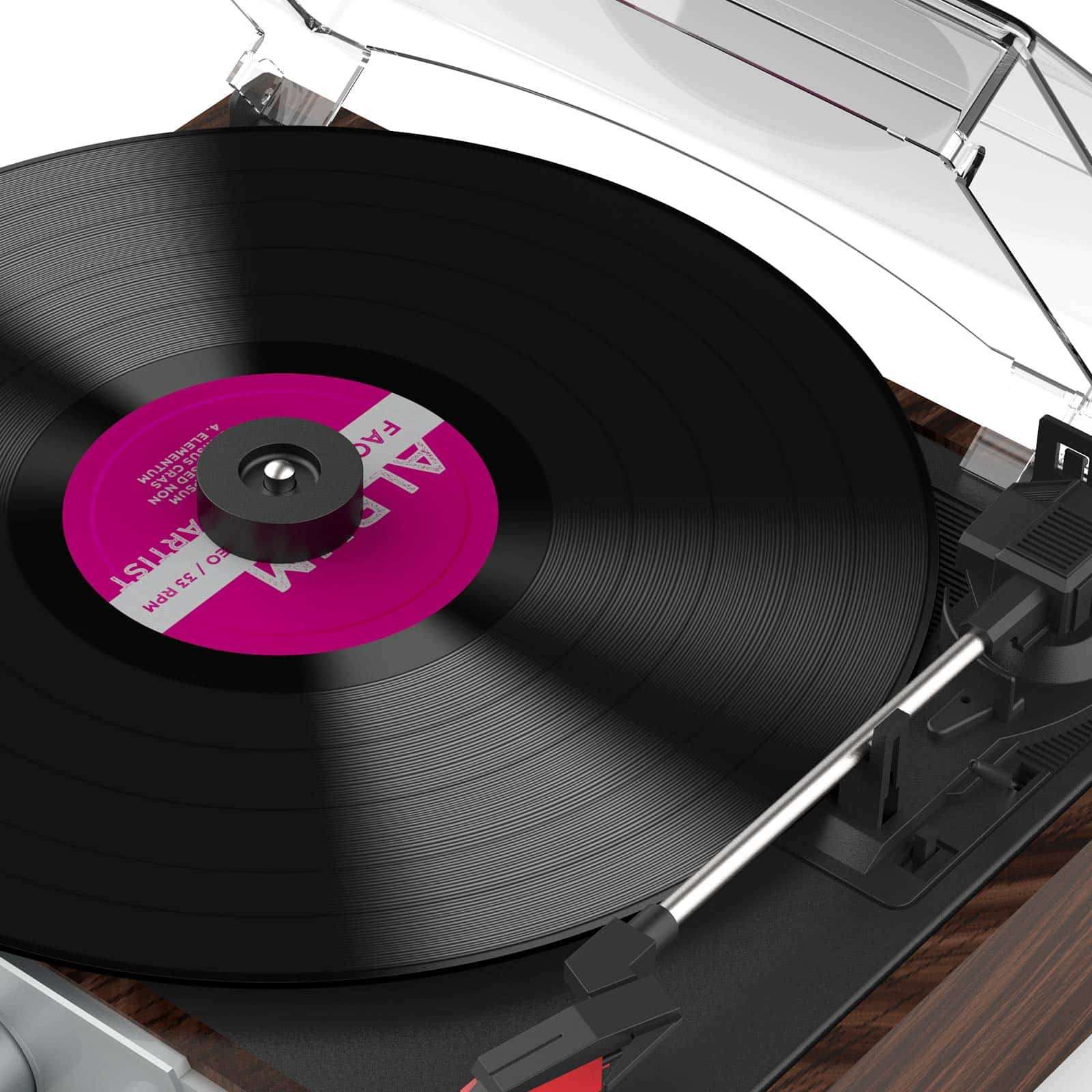 DIGITNOW 45 RPM Adapter, for 7 Inch Vinyl Record Players and Technics Turntables, Solid Al - Image 7
