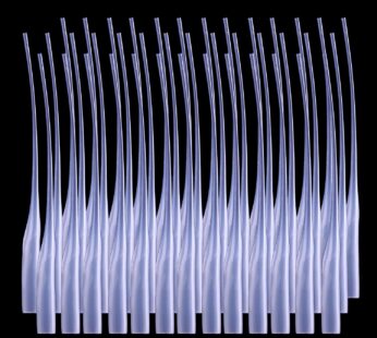 PAGOW Glue Micro Tips, 100 PCS Precision Micro-Tips, Glue Extender Applicator for Dispensi
