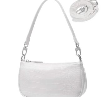 lapsting Shoulder Bag for Women Small Y2K Bags Clutch 90S Purse Crossbody Purses White Tre