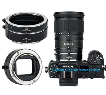JJC Nikon Z Mount Auto Focus Automatic Extension Tubes, Macro Photography Tube for Nikon M