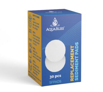 AquaBliss Shower Filter Sediment Pads – Protect your Skin & Hair from Rust, Dust, Sand and