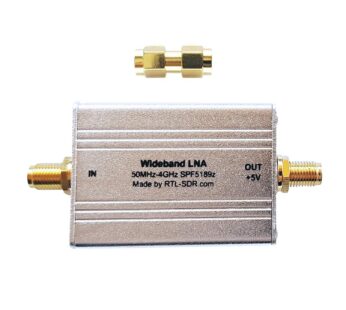 RTL-SDR Blog Wideband Low Noise Amplifier Bias Tee Powered