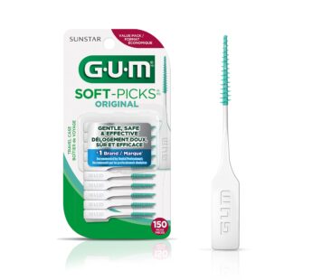 GUM-6326RA Soft-Picks Original Dental Picks, 150 Count