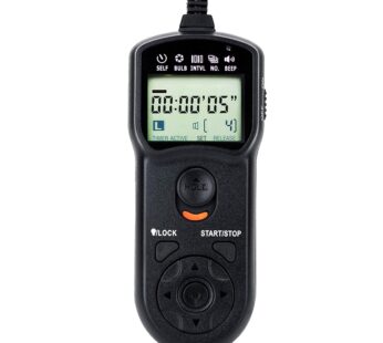 JJC Intervalometer Timer Remote Shutter Release Time Lapse for Nikon D750 D780 Z7 Z7II Z6