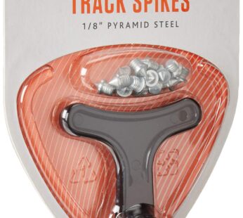 Sof Sole Replac -Ment Steel Track Spikes for Running Shoes, Pyramid 1/4-Inch