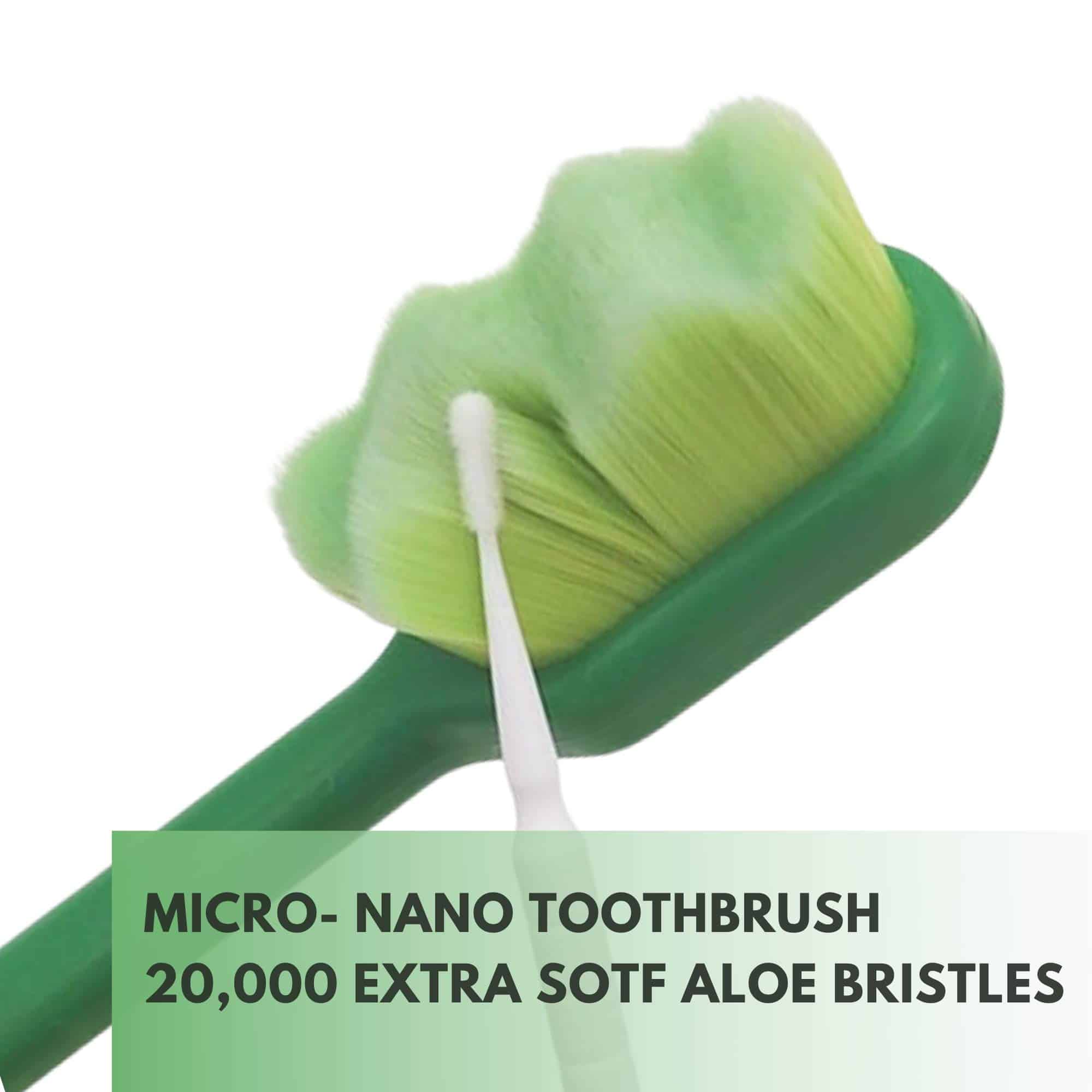 Extra Soft Toothbrush for Sensitive Gums and Teeth. Micro Nano Toothbrushes with 20,000 Ul - Image 2