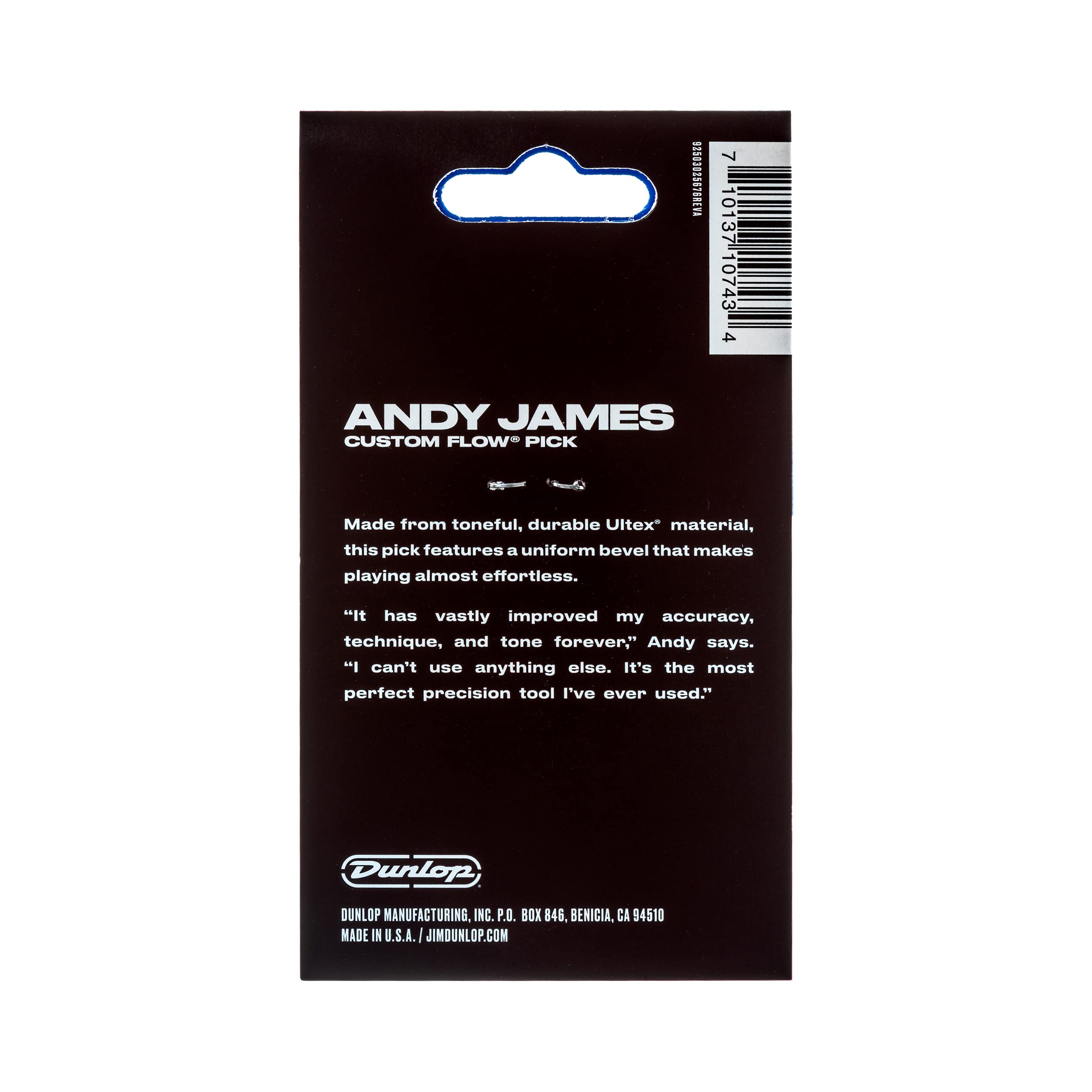 JIM DUNLOP Andy James Flow Jumbo 2.0mm Guitar Picks - Image 5