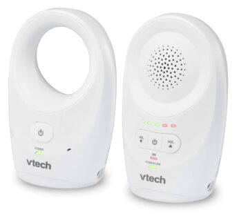 VTech DM1111, Enhanced Range Digital Audio Baby Monitor, 1 Parent Unit, White