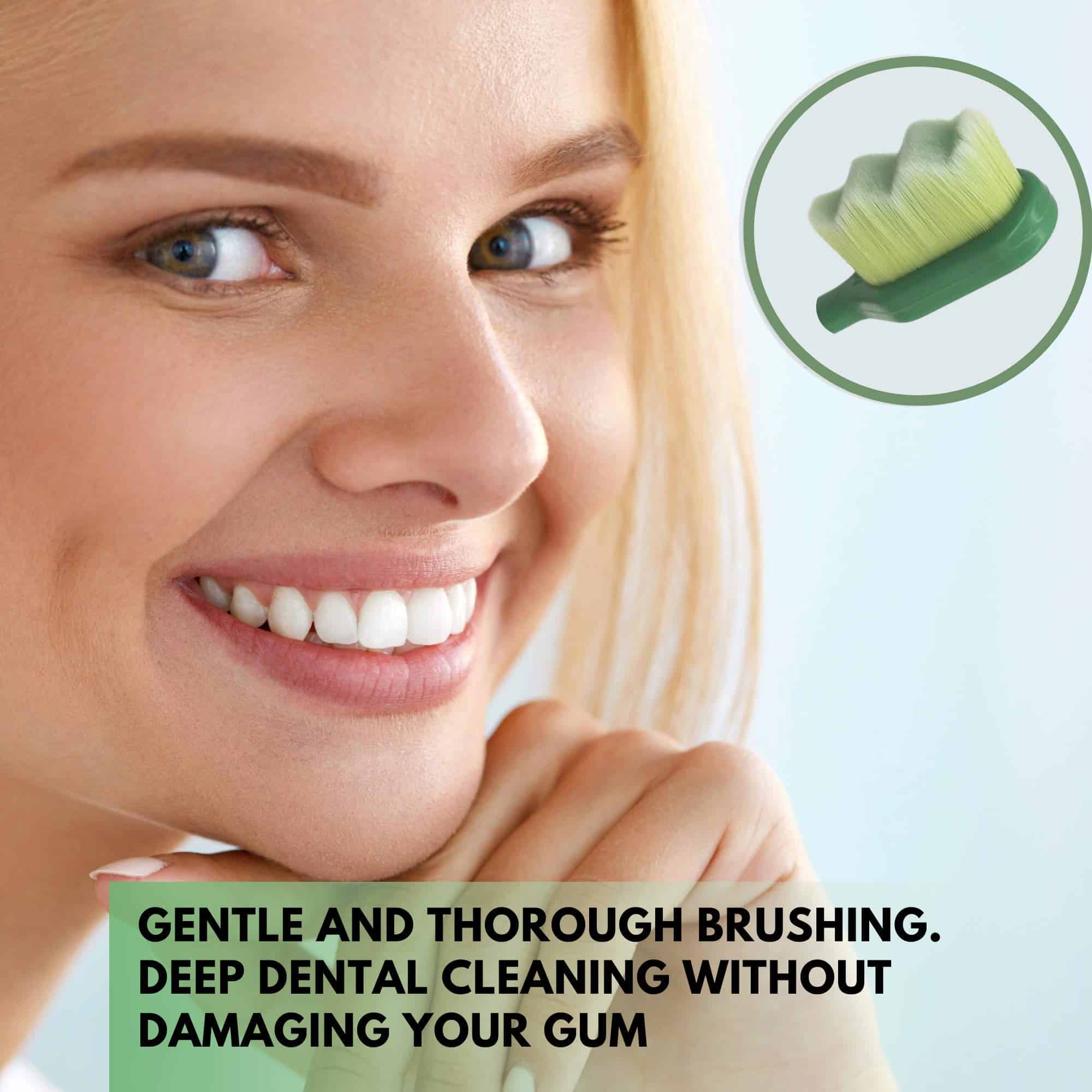 Extra Soft Toothbrush for Sensitive Gums and Teeth. Micro Nano Toothbrushes with 20,000 Ul - Image 3