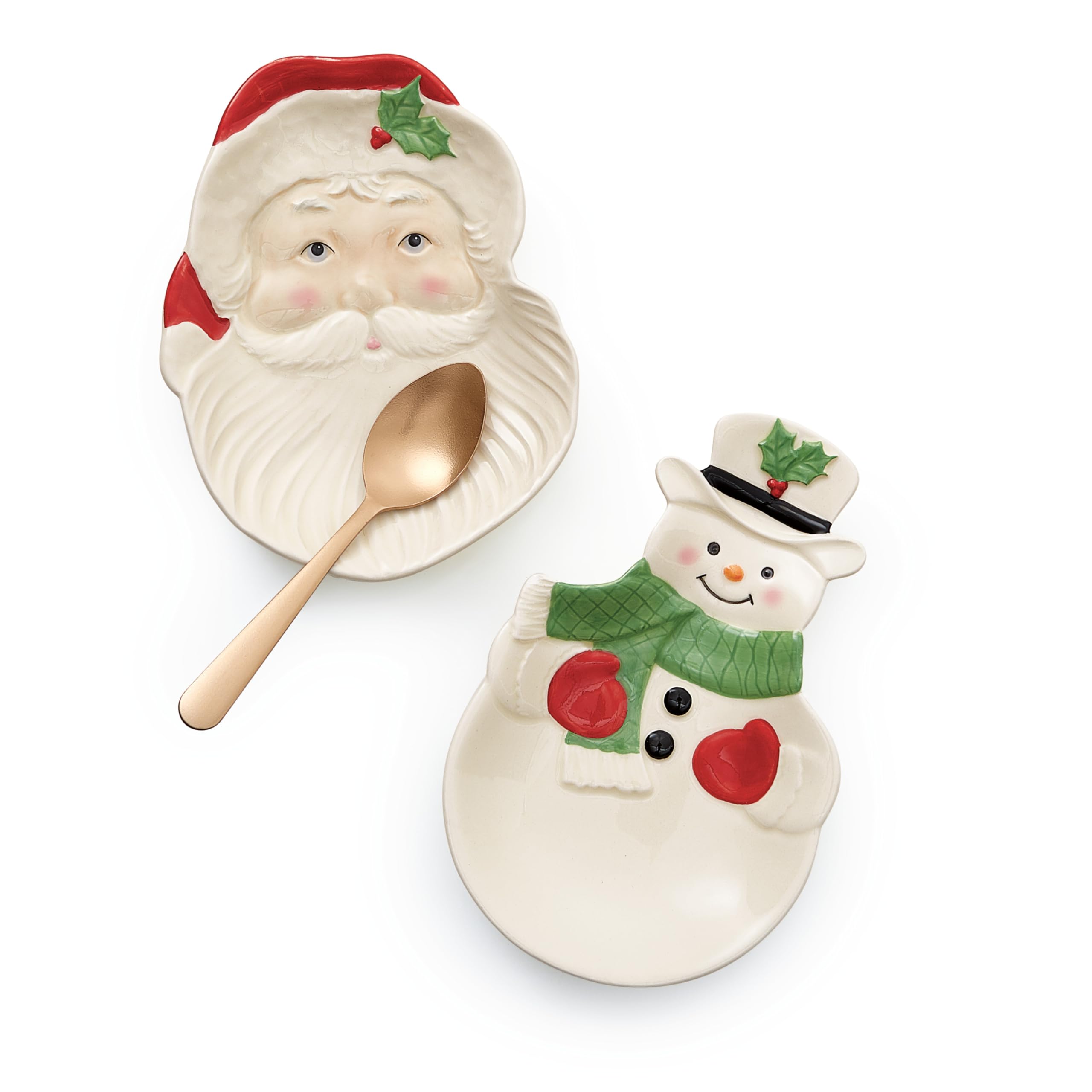 Lenox 882206 Holiday Snowman Spoon Rest - Image 2
