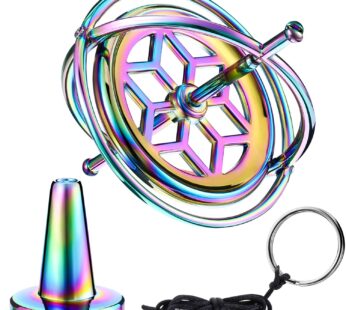 Norme Gyroscope Toy Metal Anti Rotating Desk Gyroscope Flying Motion Balance Physics Toy B