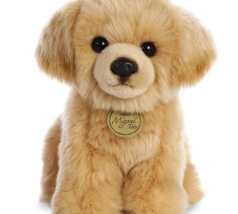 Aurora Adorable Miyoni Tots Golden Retriever Pup Stuffed Animal – Lifelike Detail – Cher