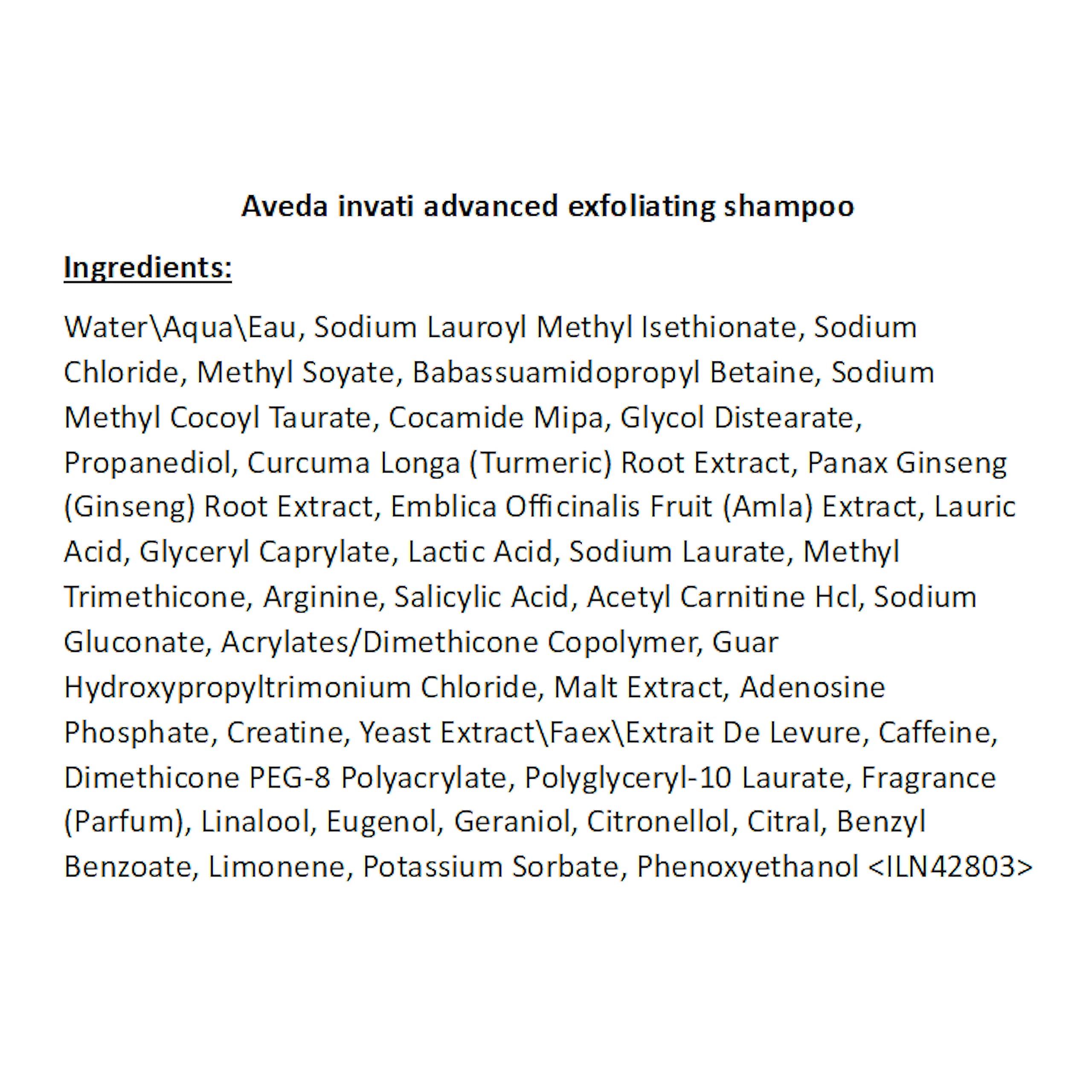 Aveda Invati Exfoliating Shampoo Rich 6.76 oz - Image 4