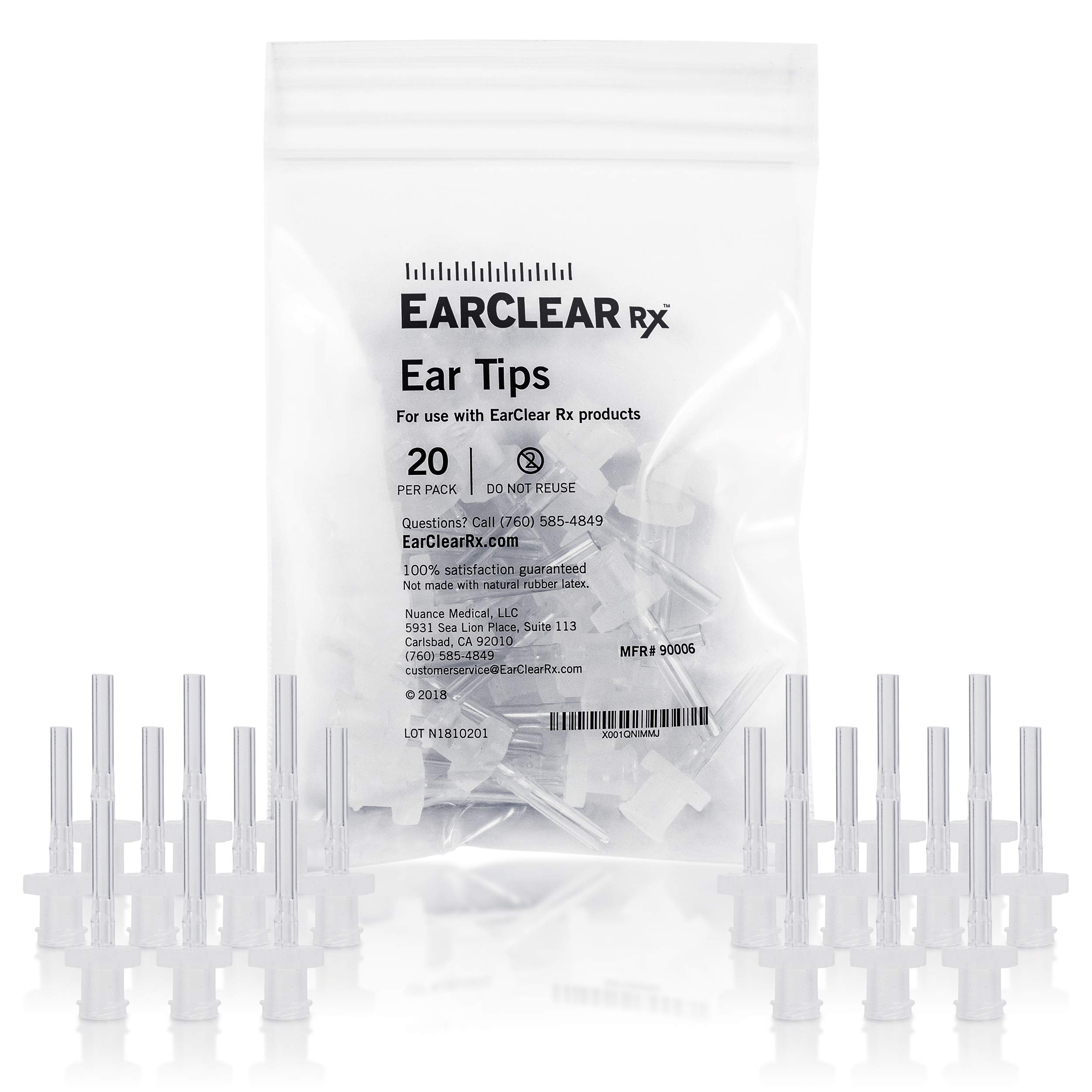 EarClear Rx Ear Wax Removal & Cleaning Kit with Rigid Tips. Ear-Safe Flush and Irrigation - Image 4