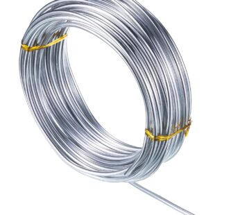 TecUnite Aluminum Craft Wire for Sculpting Armature Bendable Craft Wire for DIY Jewelry Ma