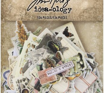 Tim Holtz Idea-ology EPHEMERA SNIPPETS ID FIELDNOTES, us:one size, Field Notes