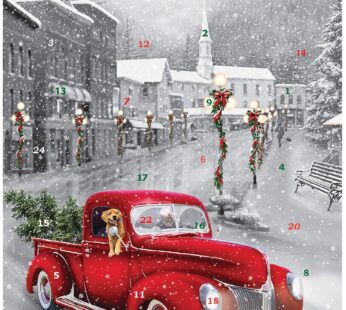 Holiday Ride Chocolate Advent Calendar (Countdown to Christmas)