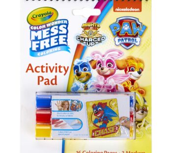 Crayola Color Wonder Paw Patrol Coloring Pages, Mess Free Coloring, Gift for Kids, Age 3,