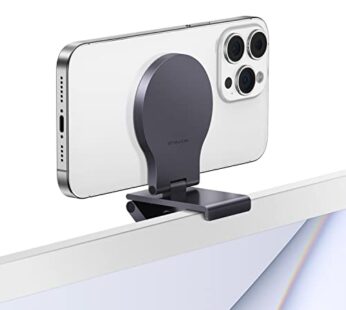 Stouchi Continuity Camera Mount for Desktop Monitor, iMac Compatible iPhone Webcam Mount w