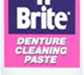 Stim-U-Dent Fresh ‘n Brite Denture Cleaning Paste, 2 Count(Pack of 1)