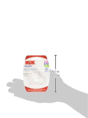 NUK Replacement Silicone Spout for NUK Active and Learner Cups and NUK Bottles, Clear - Image 7