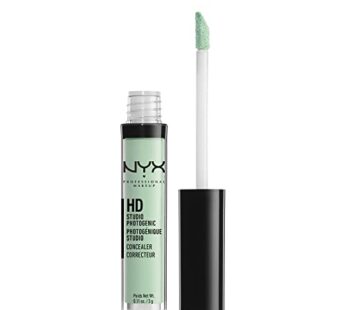 NYX PROFESSIONAL MAKEUP HD Studio Photogenic Concealer Wand, Medium Coverage – Green