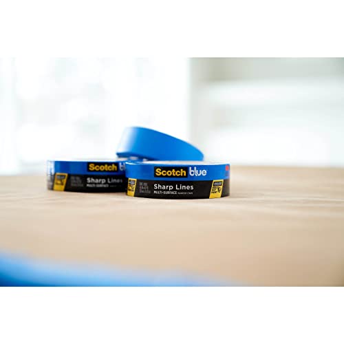 ScotchBlue Sharp Lines Multi-Surface Painter's Tape, 0.94 Inches x 60 Yards, Blue, Paint T - Image 15