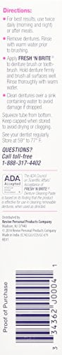 Stim-U-Dent Fresh 'n Brite Denture Cleaning Paste, 2 Count(Pack of 1) - Image 4