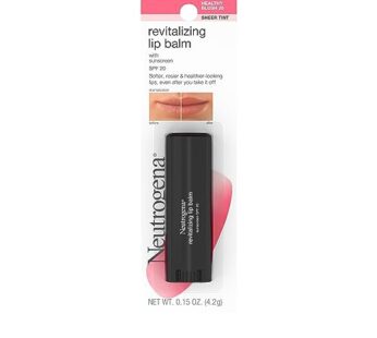 Neutrogena Revitalizing and Moisturizing Tinted Lip Balm with Sun Protective Broad Spectru