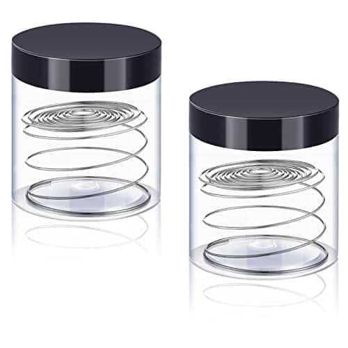 Brush Cleaning Tank with Aluminum Coil 2 Pieces Paint Brush Cleaner Paint Brush Holder wit