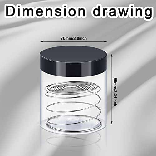 Brush Cleaning Tank with Aluminum Coil 2 Pieces Paint Brush Cleaner Paint Brush Holder wit - Image 2