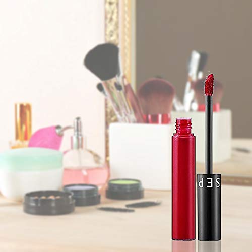 SEPHORA COLLECTION Cream Lip Stain Liquid Lipstick 01 Always Red - Image 4
