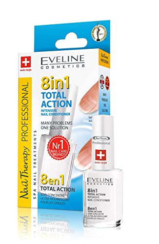 Eveline Cosmetics Total Action 8 In 1 Intensive Nail Treatment and Conditioner - Image 2