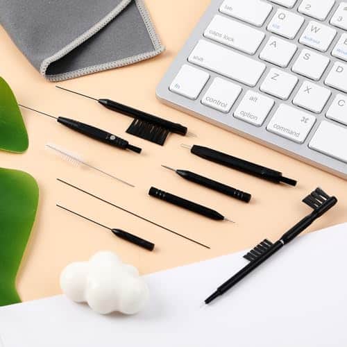 12 Pieces Hearing Aid Cleaning Tools Hearing Aid Cleaning Kit Hearing Aid Case Cleaner Kit - Image 5