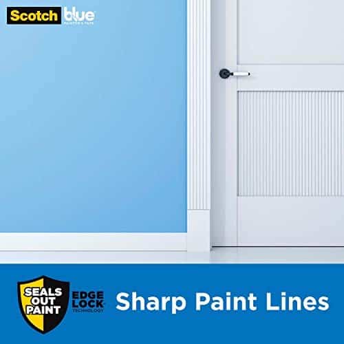 ScotchBlue Sharp Lines Multi-Surface Painter's Tape, 0.94 Inches x 60 Yards, Blue, Paint T - Image 8
