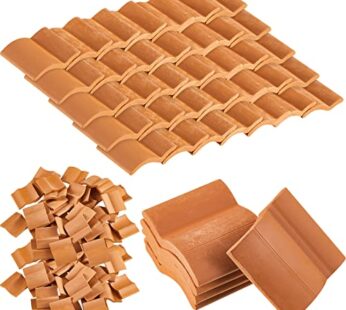 Roof Tiles Model Building Set Miniature Tiles Roof Tiles Dollhouse Shingles Fake Tiles Mod