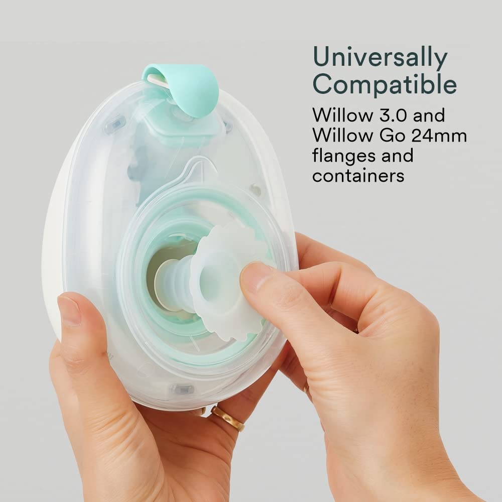 Willow Breast Pump Sizing Insert, 2 Ct, Flange Inserts for Breast Pump, Improves Fit - Image 3