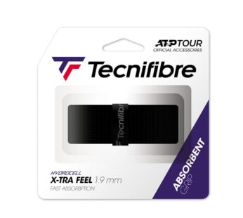Tecnifibre X-Tra Feel Tennis Grip Black (Pack of 1)