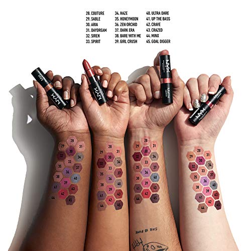 NYX PROFESSIONAL MAKEUP Matte Lipstick - Couture (Light Pink) - Image 5