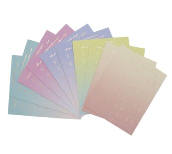 Gradient Color Stickers Tabs