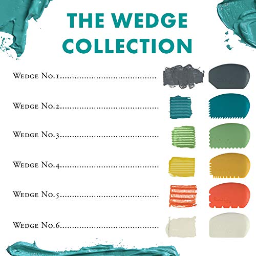 Princeton Catalyst Tools, Art Supplies for Texturizing and Moving Paint, Wedge- Grey - Image 4