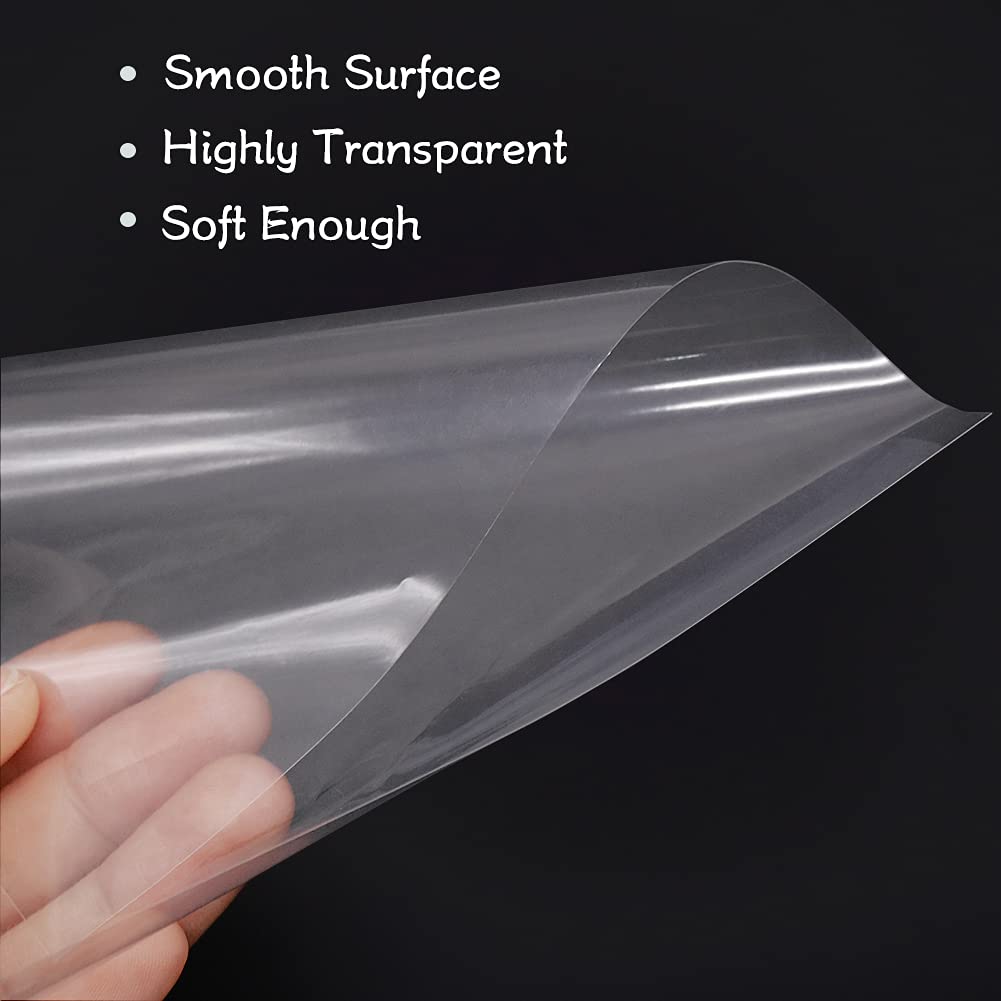 6 Inch Cake Collars, BYKITCHEN Acetate Sheets for Cake, Transparent Collar Acetate Roll, C - Image 4