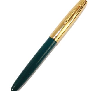 Gullor Extra Light Fountain Pen Golden Cap Green